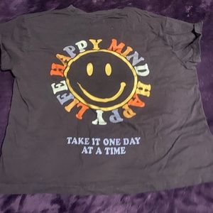 "4/$12" Happy Mind Crop Top